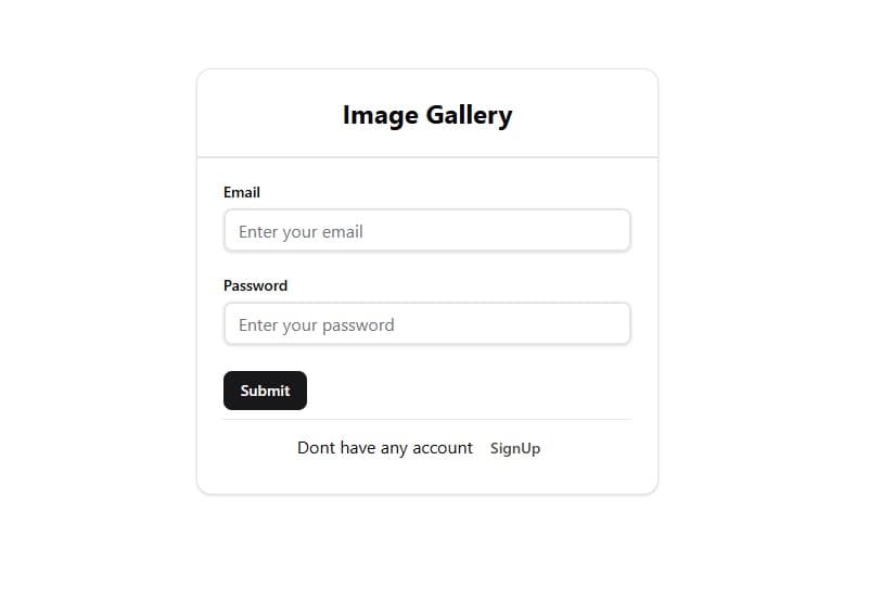 Image Upload Application